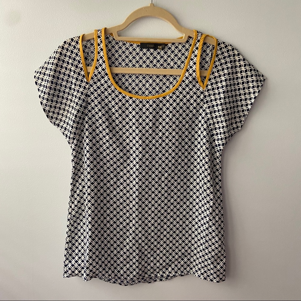THML for Stitch Fix Open Shoulder Short Sleeve